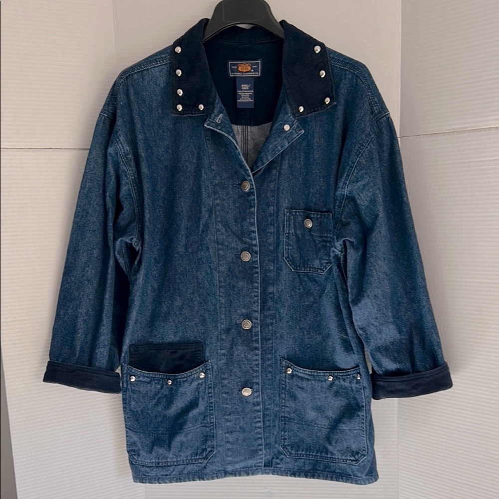 Route 66 Original Clothing Co women’s denim barn coat, Size S